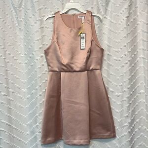 NWT BCBG Rose Gold dress